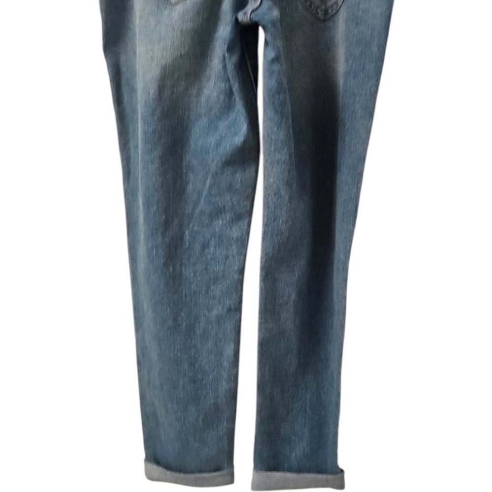 6  OLD NAVY BLUE DENIM OVERALLS WOMEN'S SIZE O - Picture 6 of 10